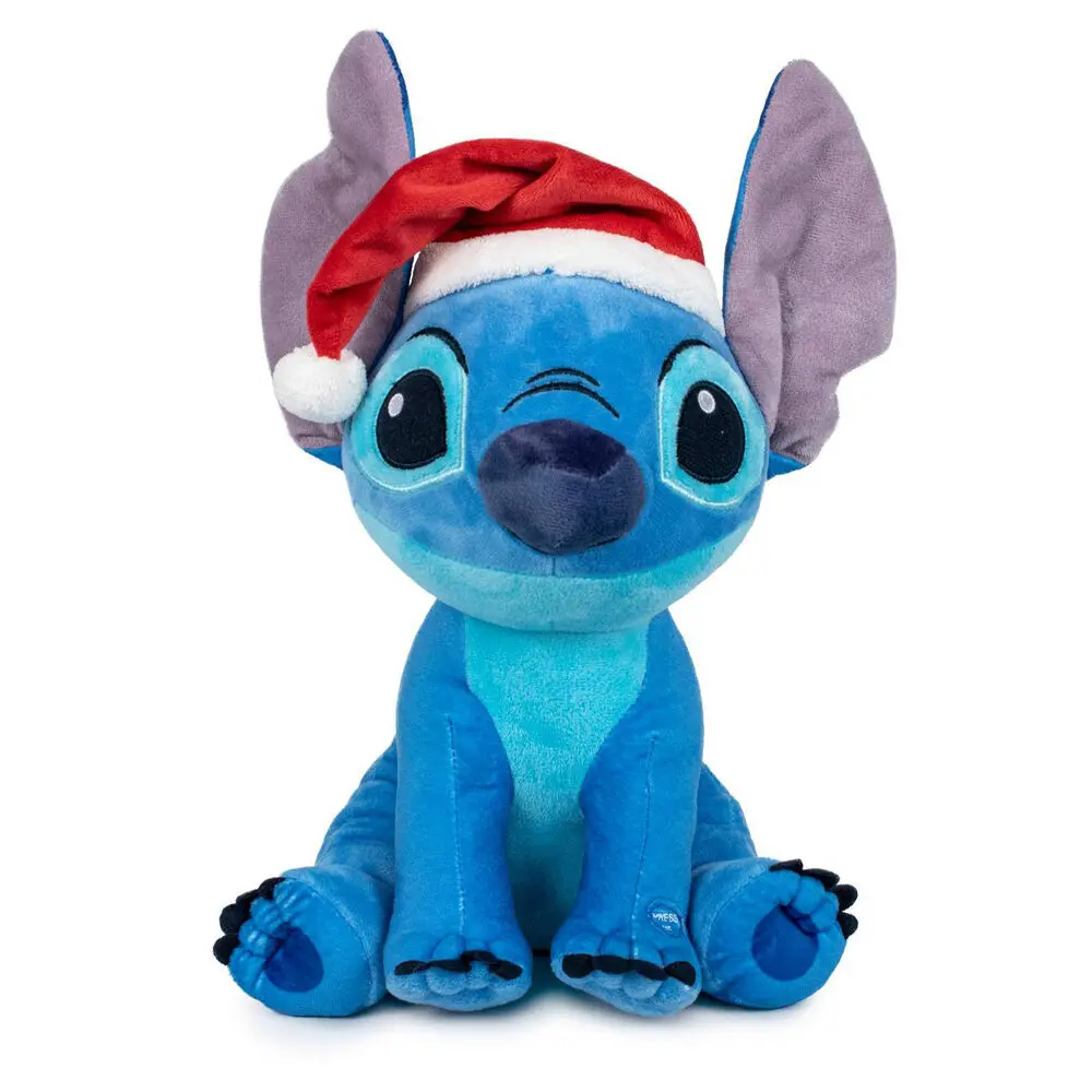 Disney Stitch Božićna mekana plišana igračka sa zvukom 26 cm fotografija proizvoda