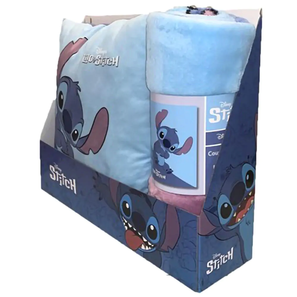 Disney Stitch polarna deka + set jastuka fotografija proizvoda