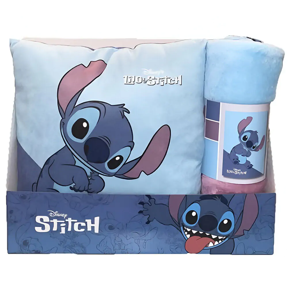 Disney Stitch polarna deka + set jastuka fotografija proizvoda