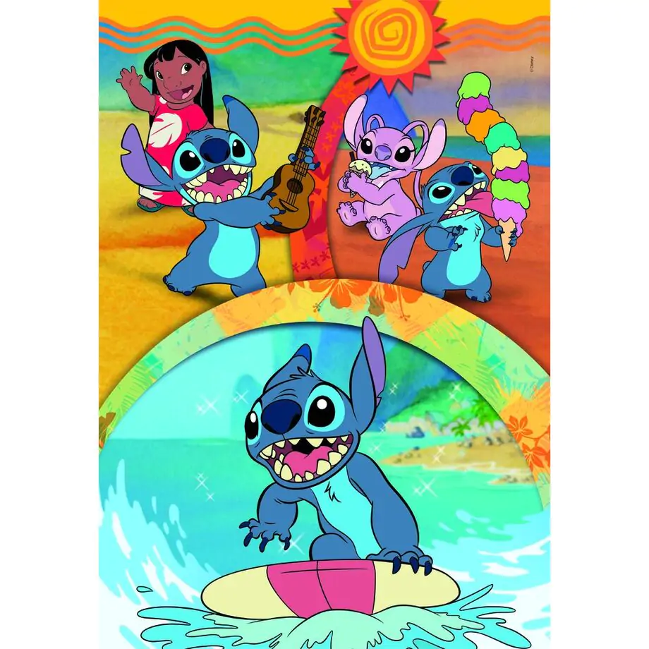 Disney Stitch puzzle 104 komada fotografija proizvoda