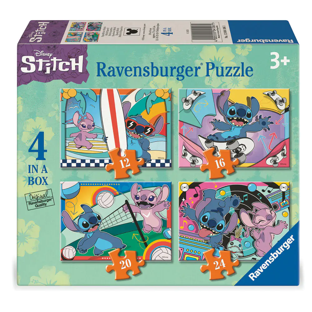 Disney Stitch puzzle 12-16-20-24 komada fotografija proizvoda