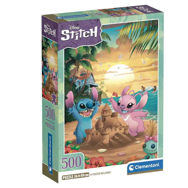 Disney Stitch puzzle 500 kom fotografija proizvoda