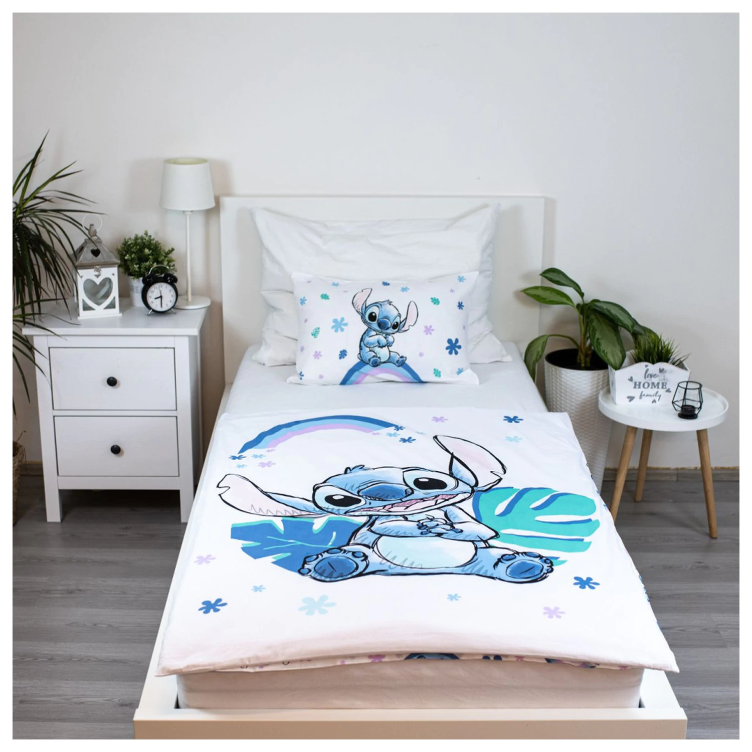 Disney Stitch Rainbow dječja, vrtićka navlaka za poplun fotografija proizvoda