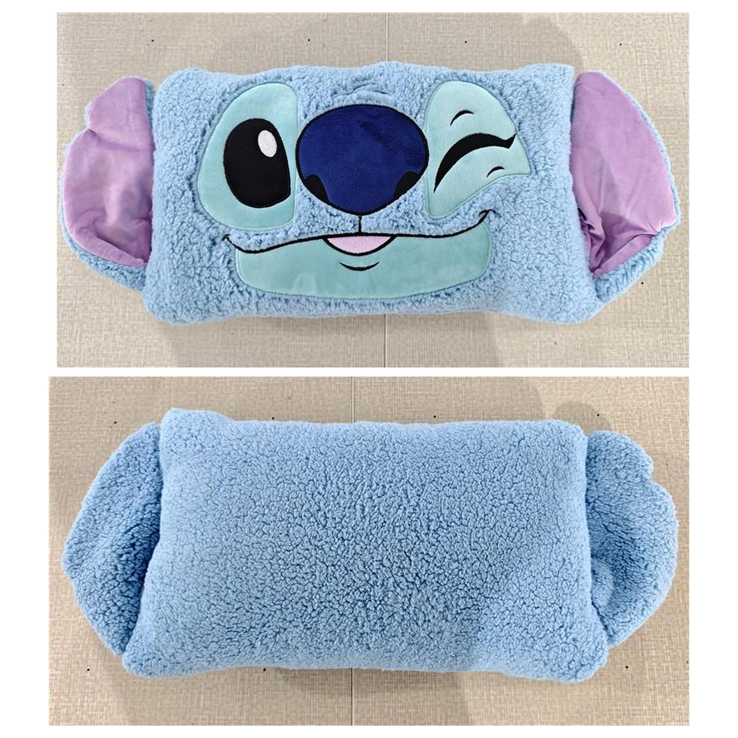 DISNEY Stitch Sherpa Jastuk 35x38cm fotografija proizvoda