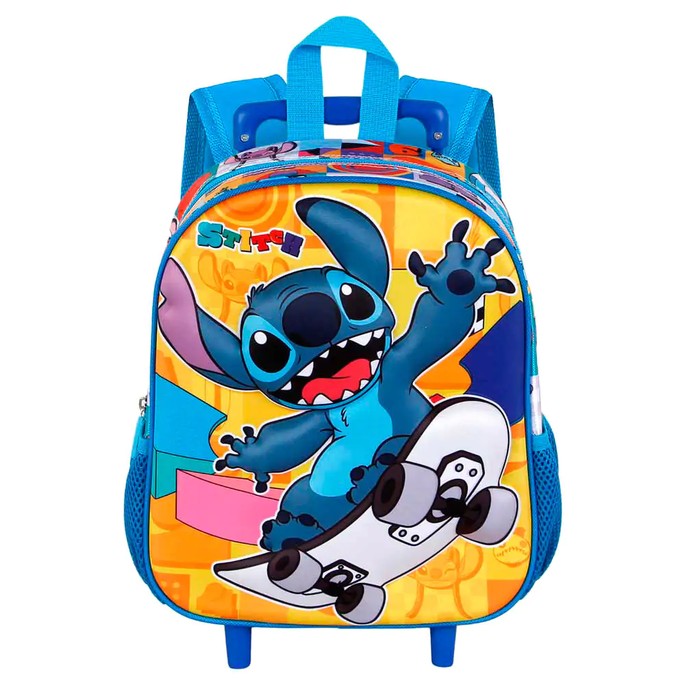 Disney Stitch Skater 3D ruksak na kotačima 31cm fotografija proizvoda