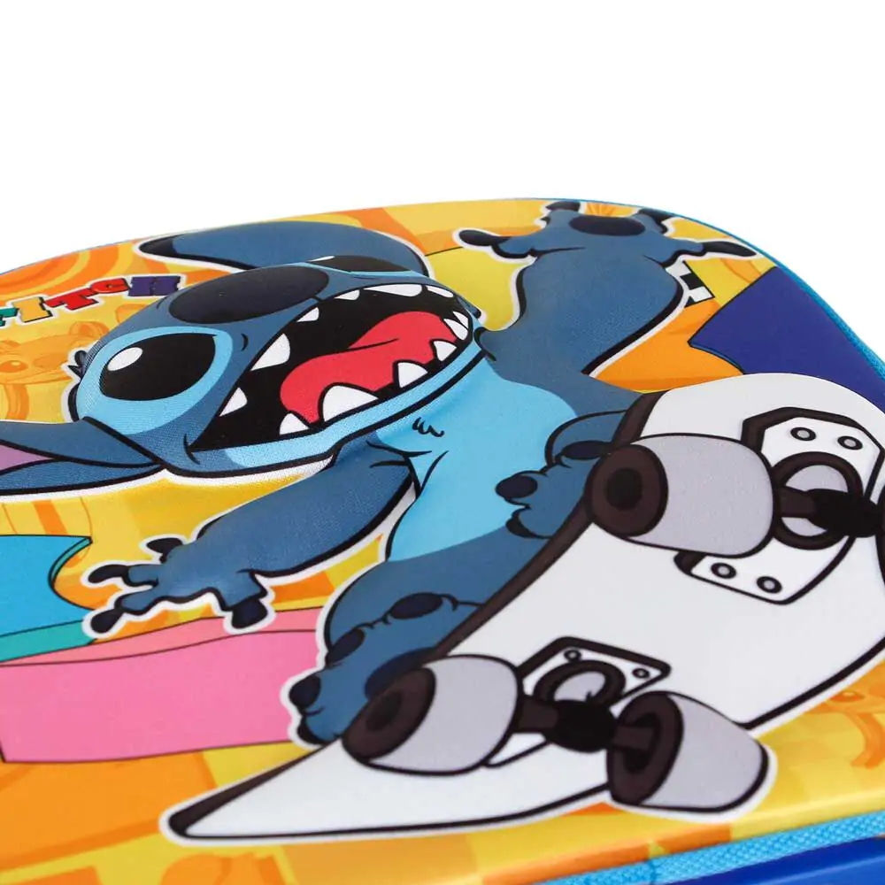 Disney Stitch Skater 3D ruksak na kotačima 31cm fotografija proizvoda