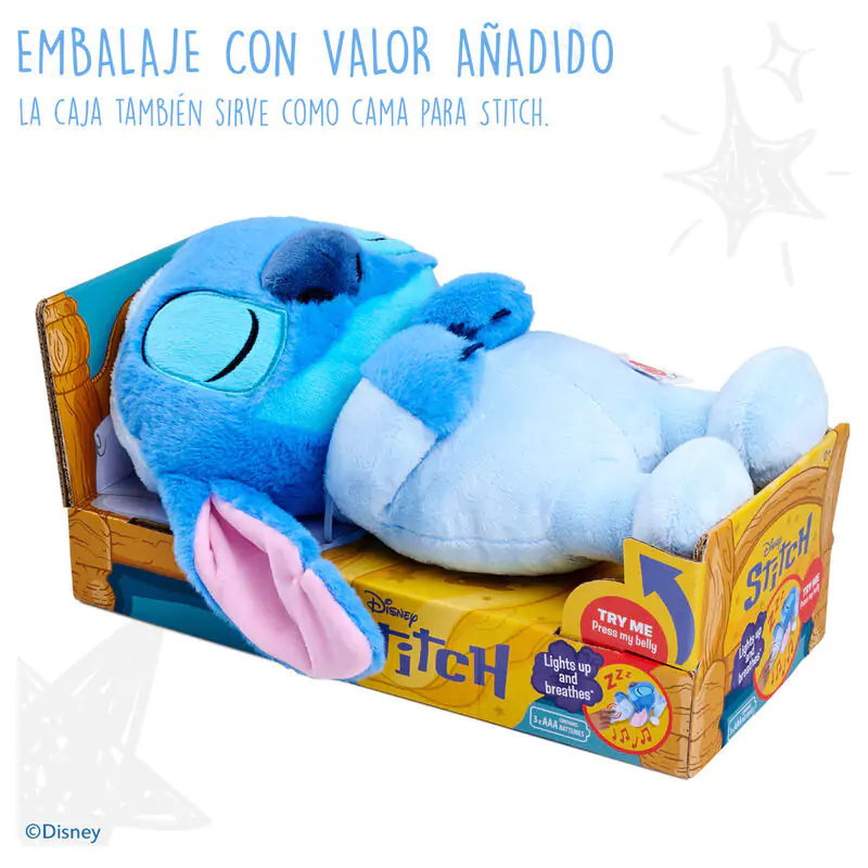 Disney Stitch Sleepy plišana igračka 31 cm sa zvukom fotografija proizvoda