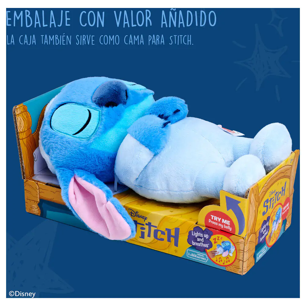 Disney Stitch Sleepy plišana igračka 31 cm sa zvukom fotografija proizvoda