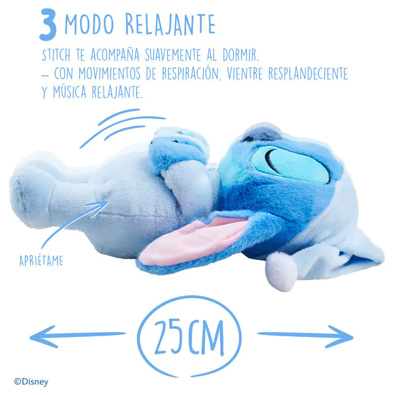 Disney Stitch Sleepy plišana igračka 31 cm sa zvukom fotografija proizvoda