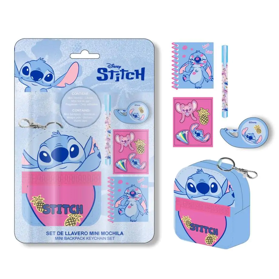 Disney Stitch Stationery mini ruksak set fotografija proizvoda