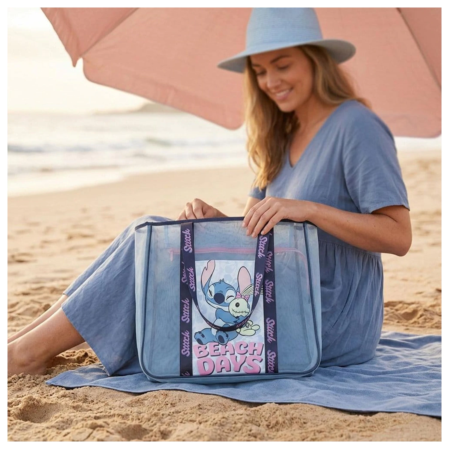 Disney Stitch premium torba za plažu fotografija proizvoda