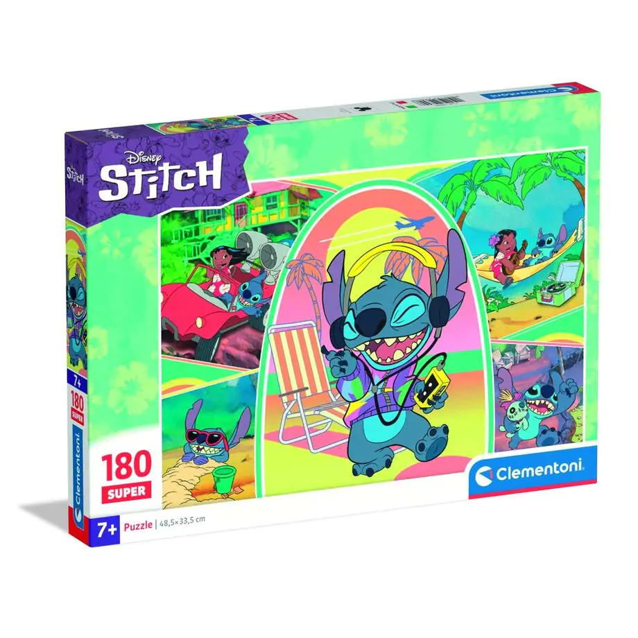 Disney Stitch super puzzle 180 komada fotografija proizvoda