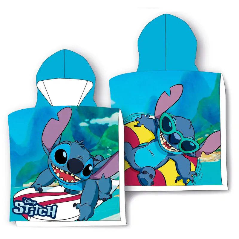 Disney Stitch Surf microfibre pončo ručnik fotografija proizvoda