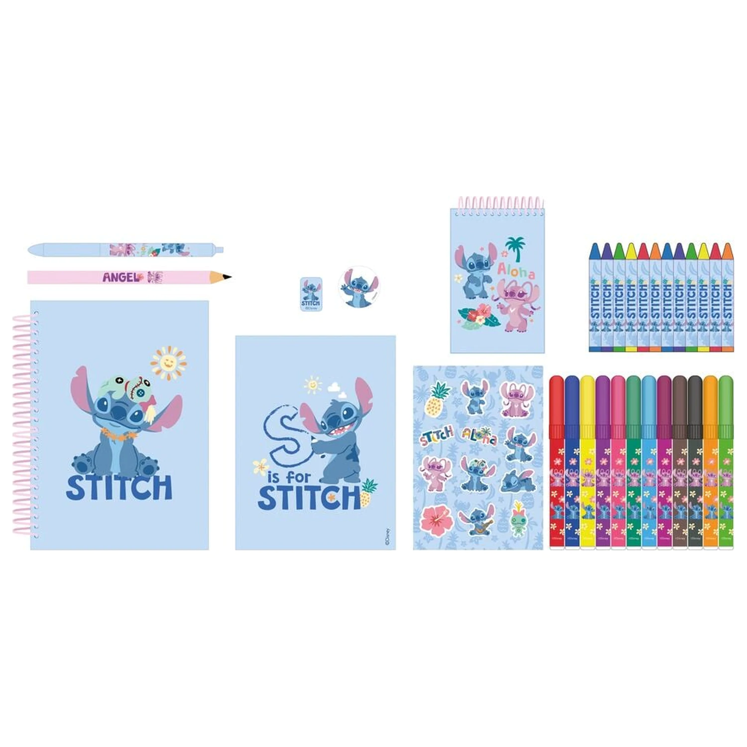 Disney Stitch Aktivni set 43 komada fotografija proizvoda
