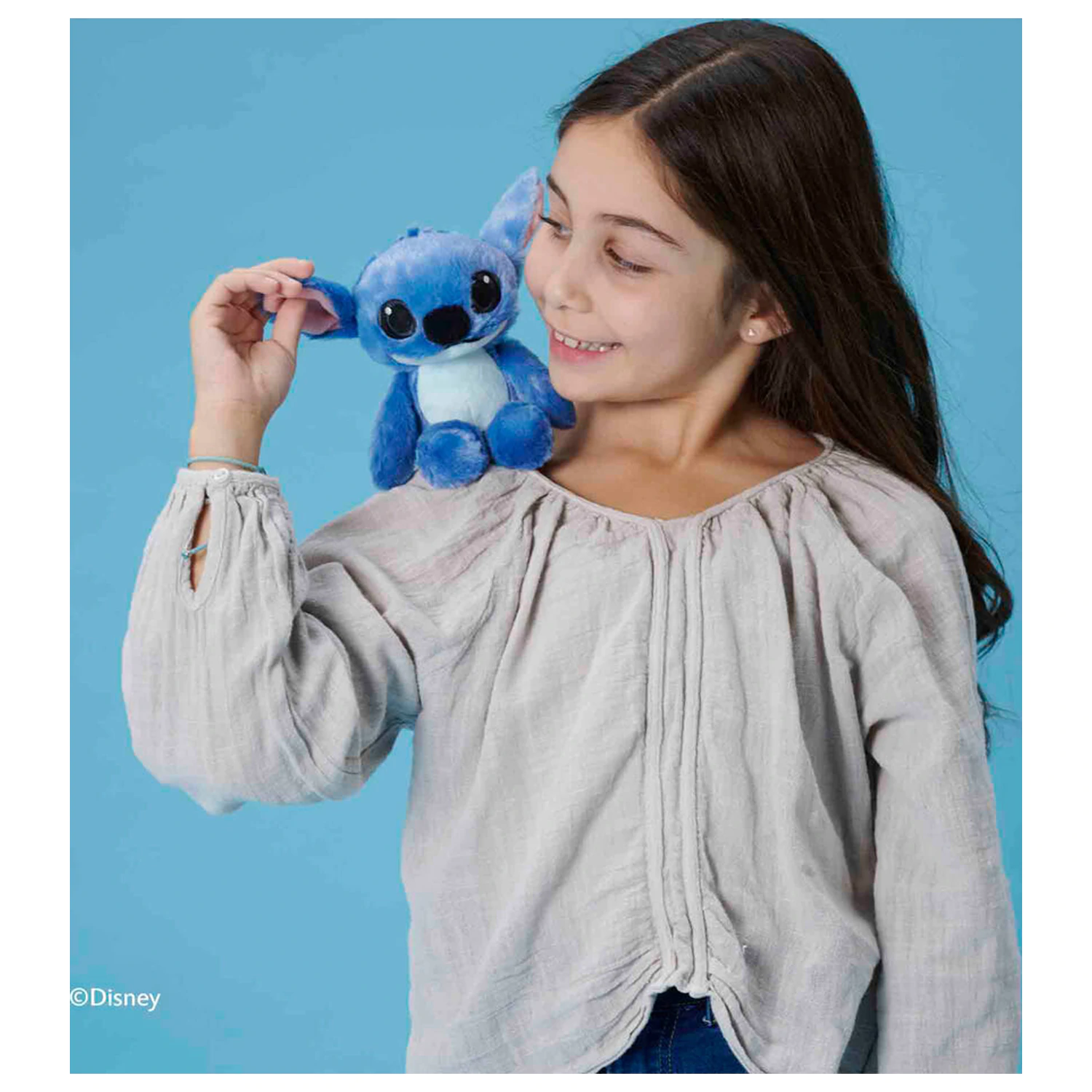 Disney Stitch The Movie plišana igračka za rame 12cm fotografija proizvoda