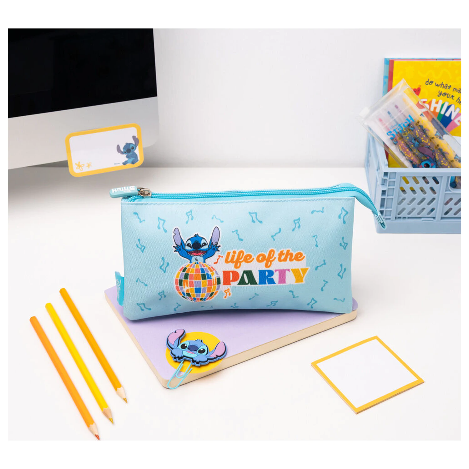 Disney Stitch trostruka pernica fotografija proizvoda