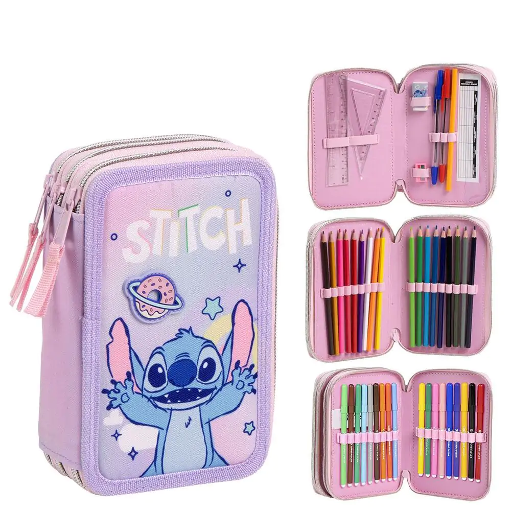 Disney Stitch trostruka pernica fotografija proizvoda