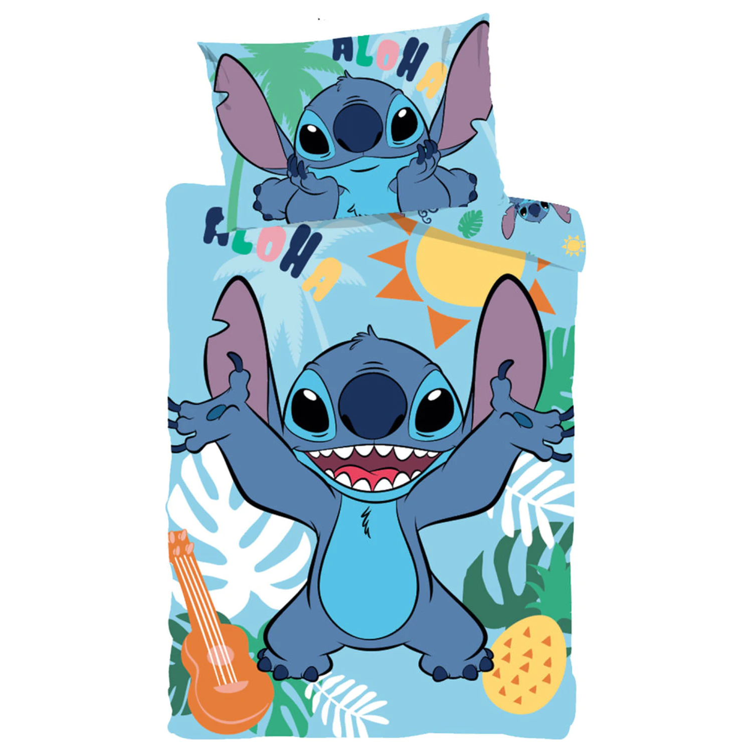 Disney Stitch Tropical Paradise dječja navlaka za poplun fotografija proizvoda