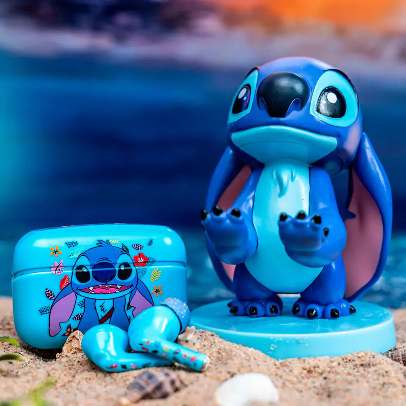 Disney Stitch bežične slušalice i mini stalak za figuru fotografija proizvoda