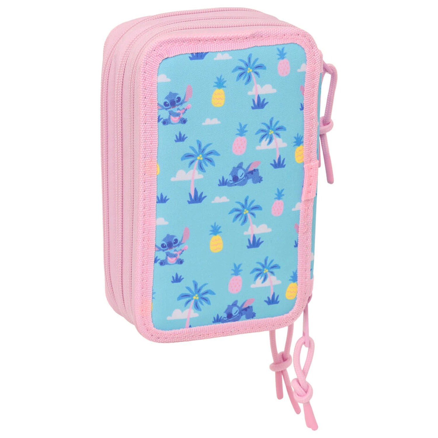 Disney Stitch Waves trostruka pernica 37 komada fotografija proizvoda