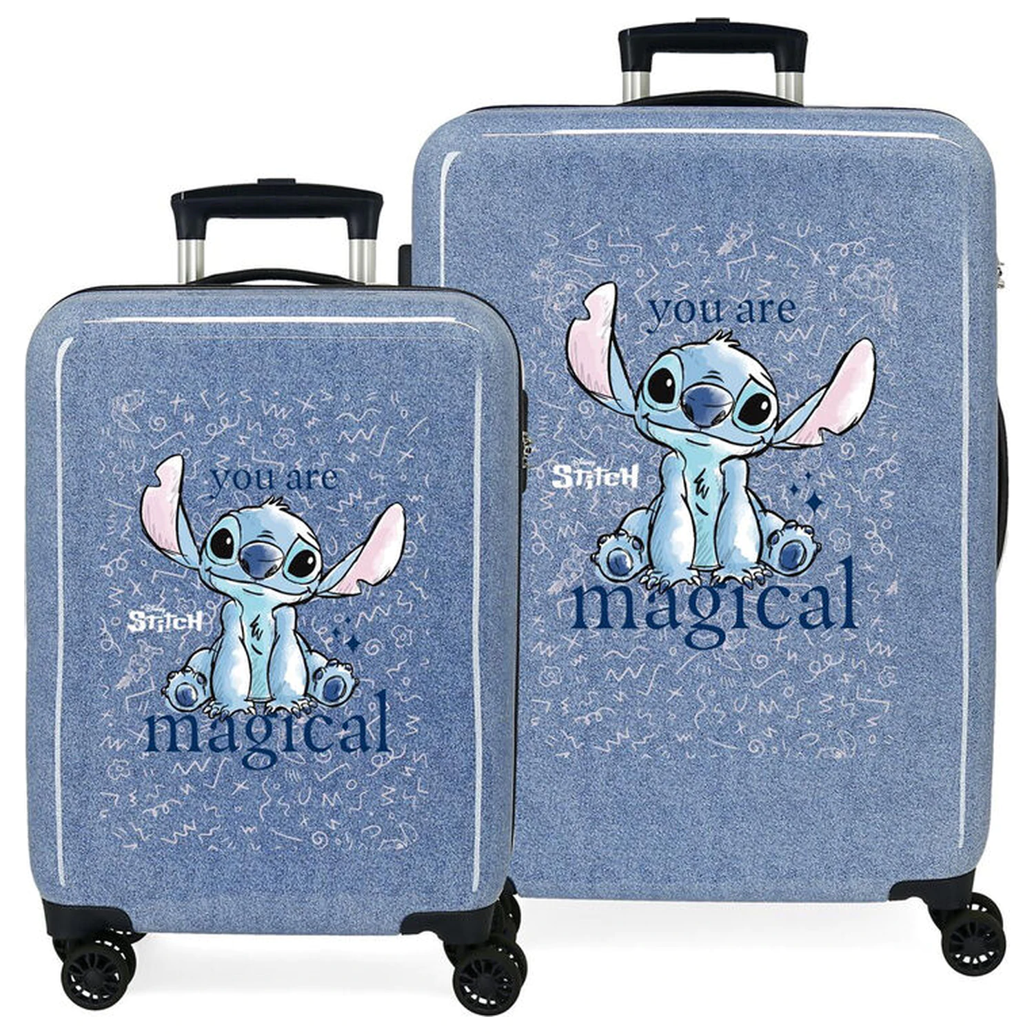 Disney Stitch You Are Magical Set 2 ABS putna kofera 55-65 cm fotografija proizvoda