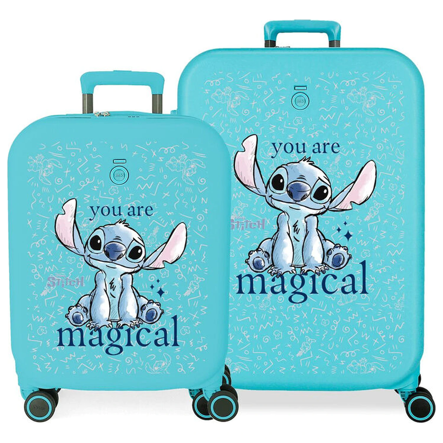 Disney Stitch You Are Magical set od 2 ABS kovčega na kotačima 55-70cm fotografija proizvoda