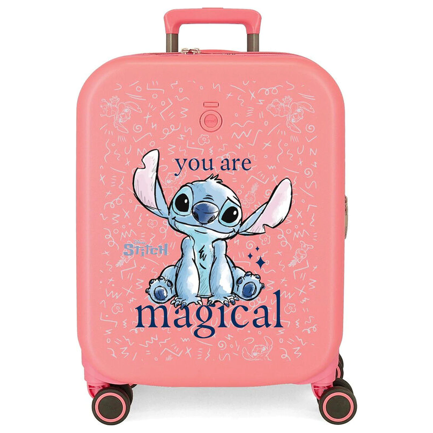 Disney Stitch You Are Magical Expandable ABS putni kofer na kotače 55 cm fotografija proizvoda