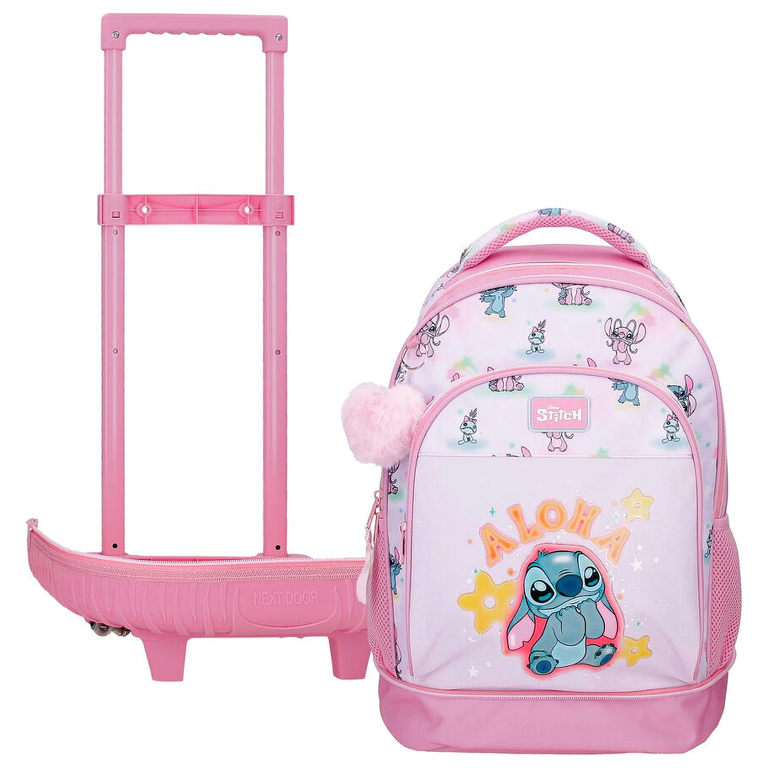 Disney Stitch You & Me ruksak na kotačima na izvlačenje 43cm fotografija proizvoda