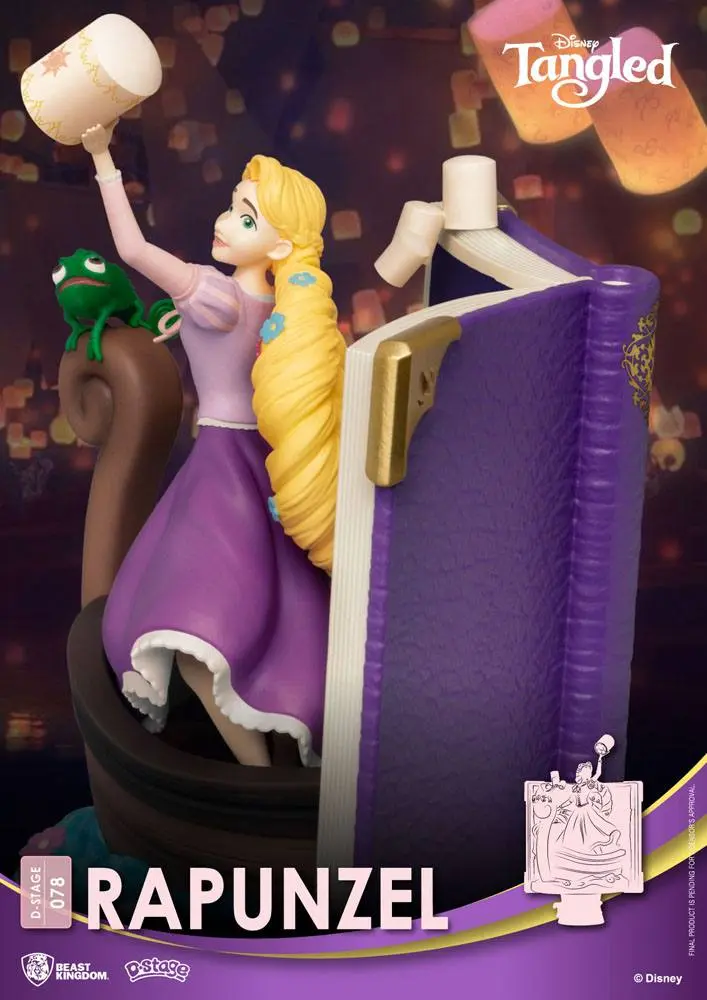 Disney Story Book Series D-Stage PVC diorama Rapunzel 15 cm fotografija proizvoda