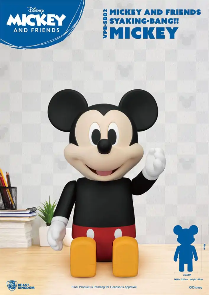 Disney Syaing Bang Vinilna kasica Mickey and Friends Mickey 48 cm fotografija proizvoda