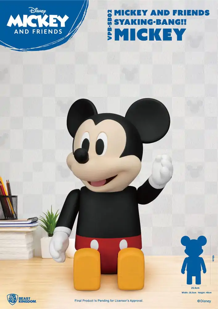 Disney Syaing Bang Vinilna kasica Mickey and Friends Mickey 48 cm fotografija proizvoda