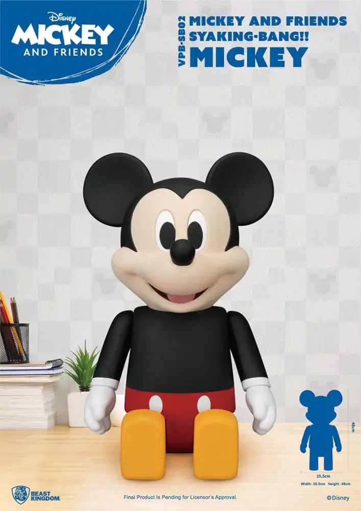 Disney Syaing Bang Vinilna kasica Mickey and Friends Mickey 48 cm fotografija proizvoda