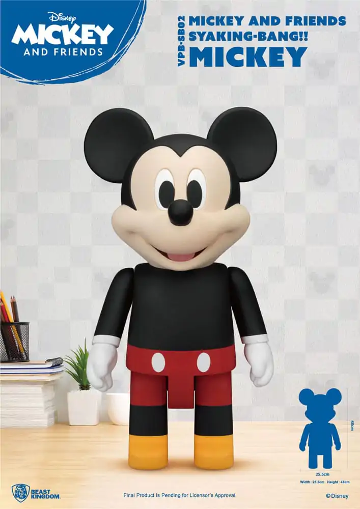 Disney Syaing Bang Vinilna kasica Mickey and Friends Mickey 48 cm fotografija proizvoda