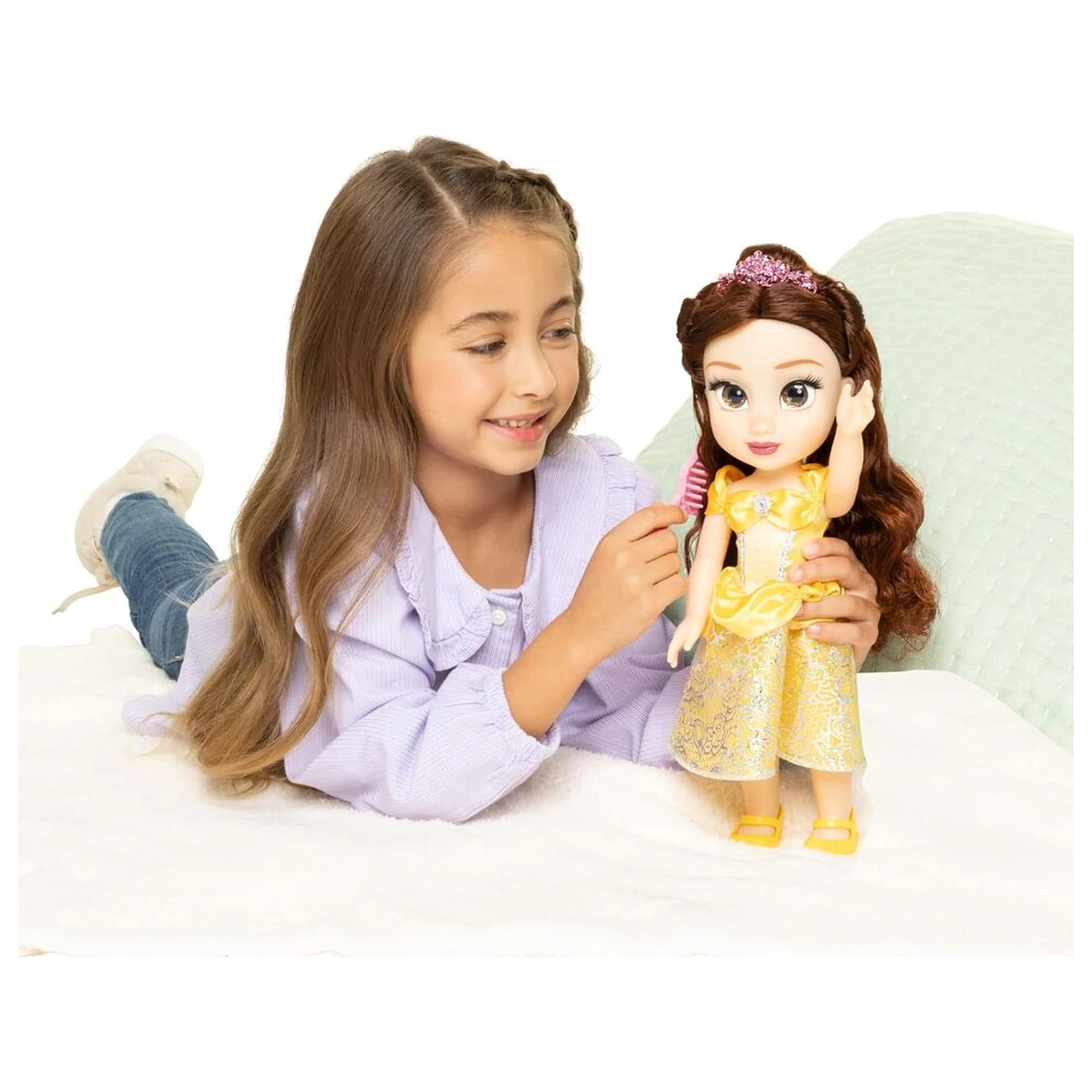 Disney Beauty and the Beast Bella lutka 38cm fotografija proizvoda