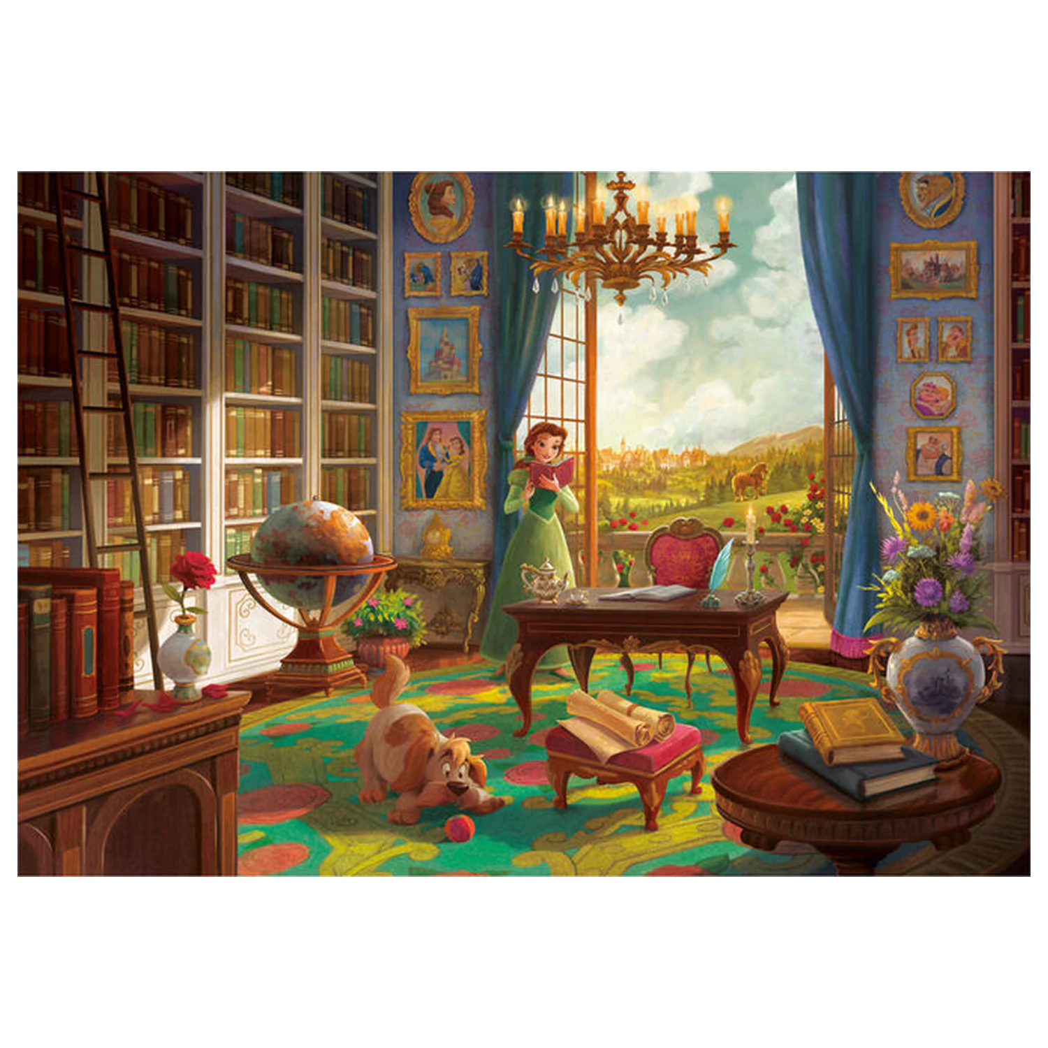 Disney Beauty and the Beast Belle puzzle 500 komada fotografija proizvoda