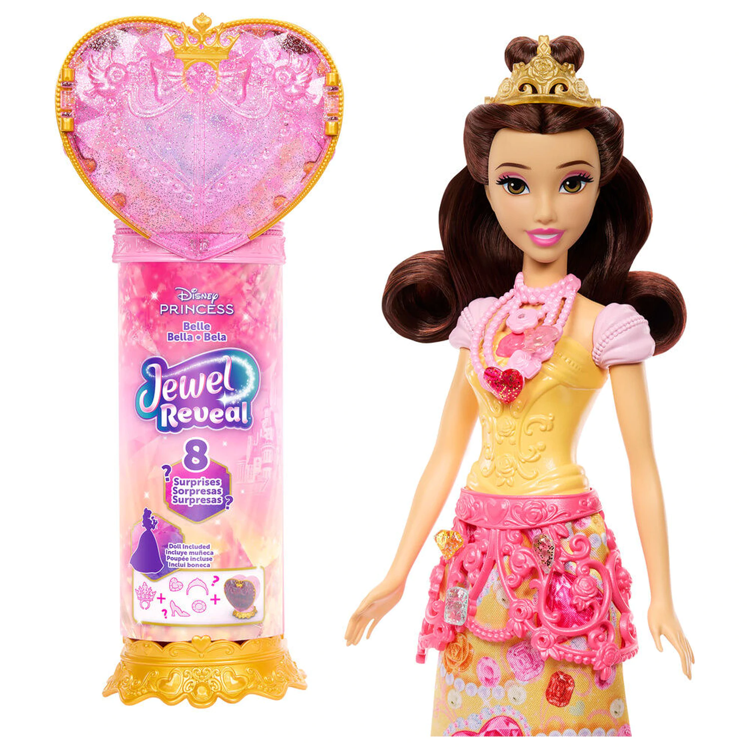 Disney Beauty and the Beast Reveal Belle lutka fotografija proizvoda