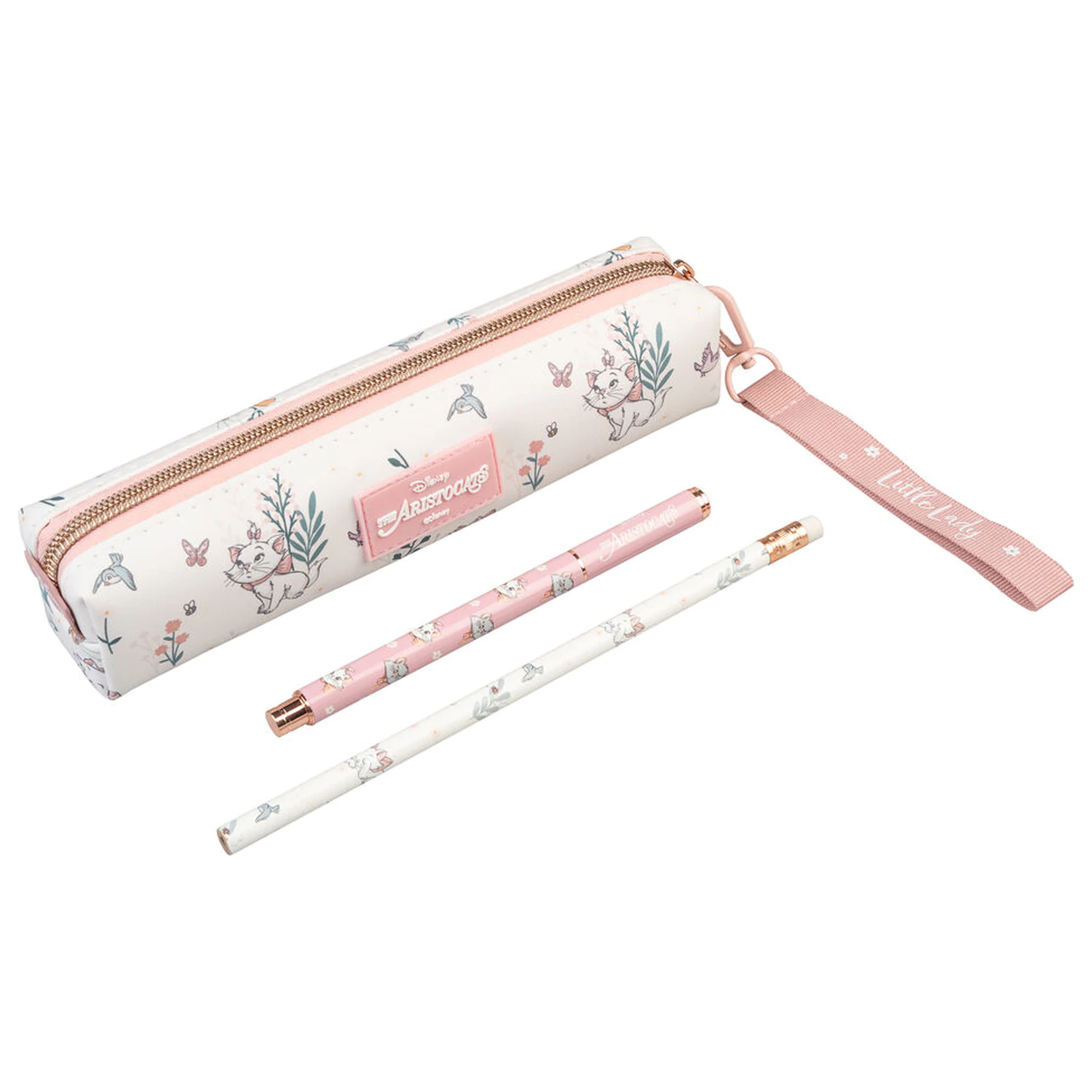 Disney The Aristocats Bonjour Marie Set pernica + kemijska olovka + olovka fotografija proizvoda