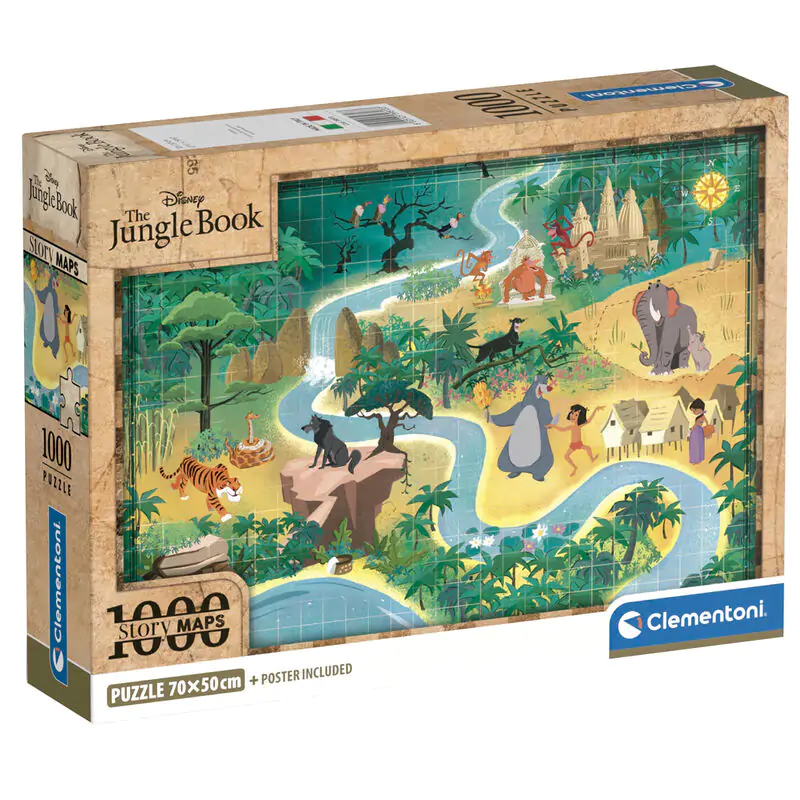 Disney The Jungle Book karta puzzle 1000 komada fotografija proizvoda