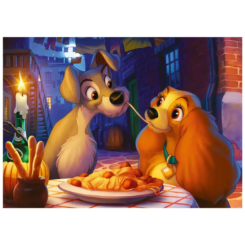 Disney Collector's Edition puzzle Lady and the Tramp (1000 dijelova) fotografija proizvoda