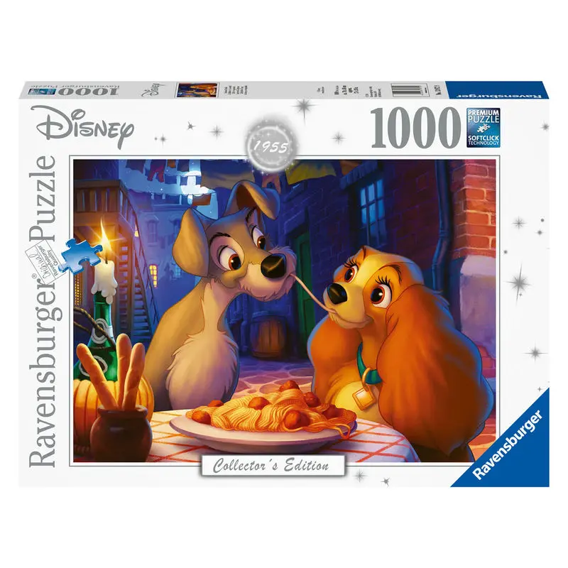 Disney Collector's Edition puzzle Lady and the Tramp (1000 dijelova) fotografija proizvoda