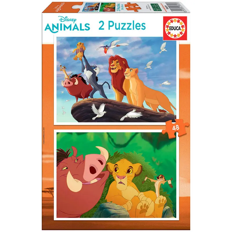 Disney The Lion King puzzle 2x48 kom fotografija proizvoda