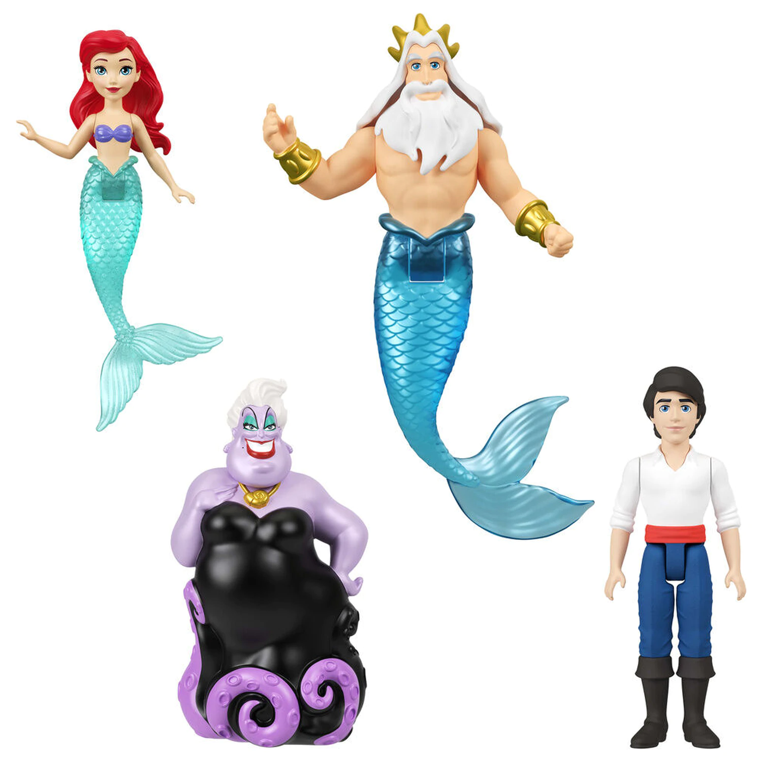 Disney The Little Mermaid pakiranje od 4 figurice fotografija proizvoda