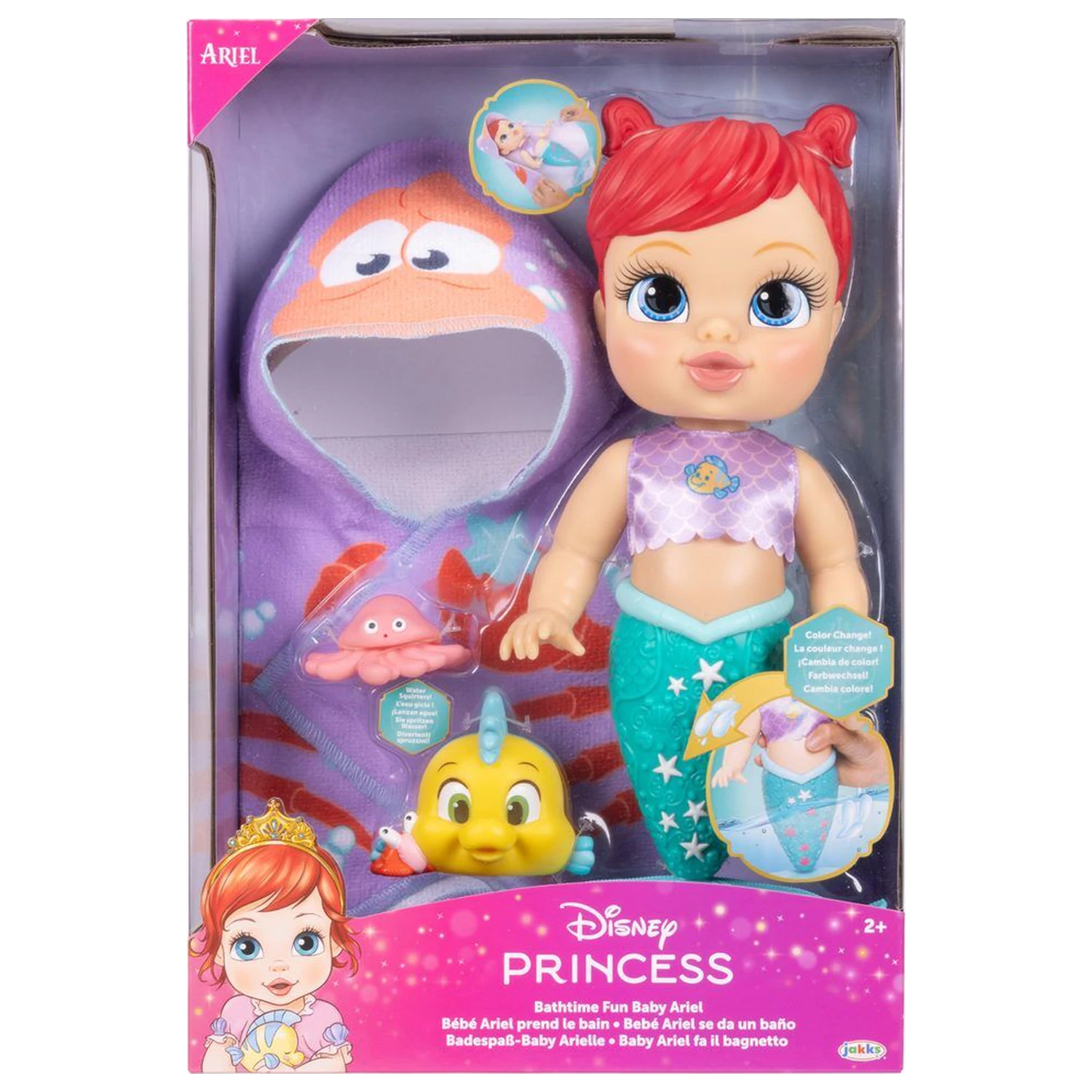 Disney The Little Mermaid Ariel beba lutka 30cm fotografija proizvoda