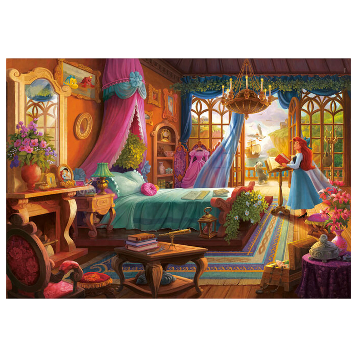 Disney The Little Mermaid Ariel puzzle 500 komada fotografija proizvoda