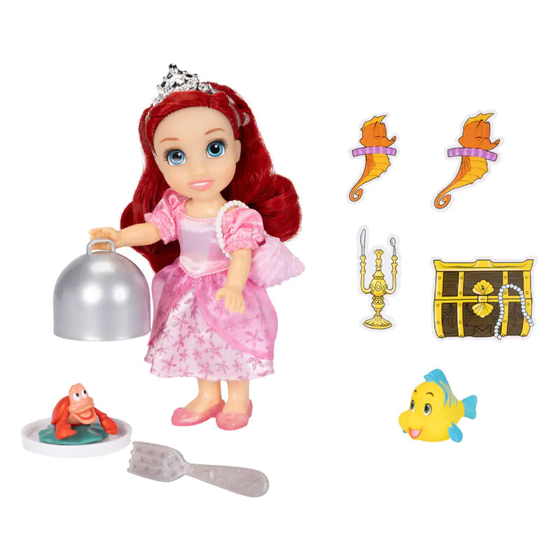 Disney The Little Mermaid Land and Sea Ariel lutka 15 cm fotografija proizvoda