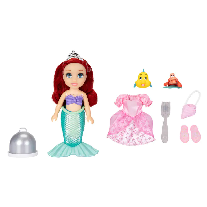 Disney The Little Mermaid Land and Sea Ariel lutka 15 cm fotografija proizvoda