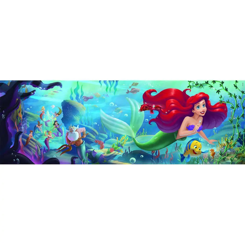 Disney Mala sirena Panorama puzzle 1000 kom fotografija proizvoda