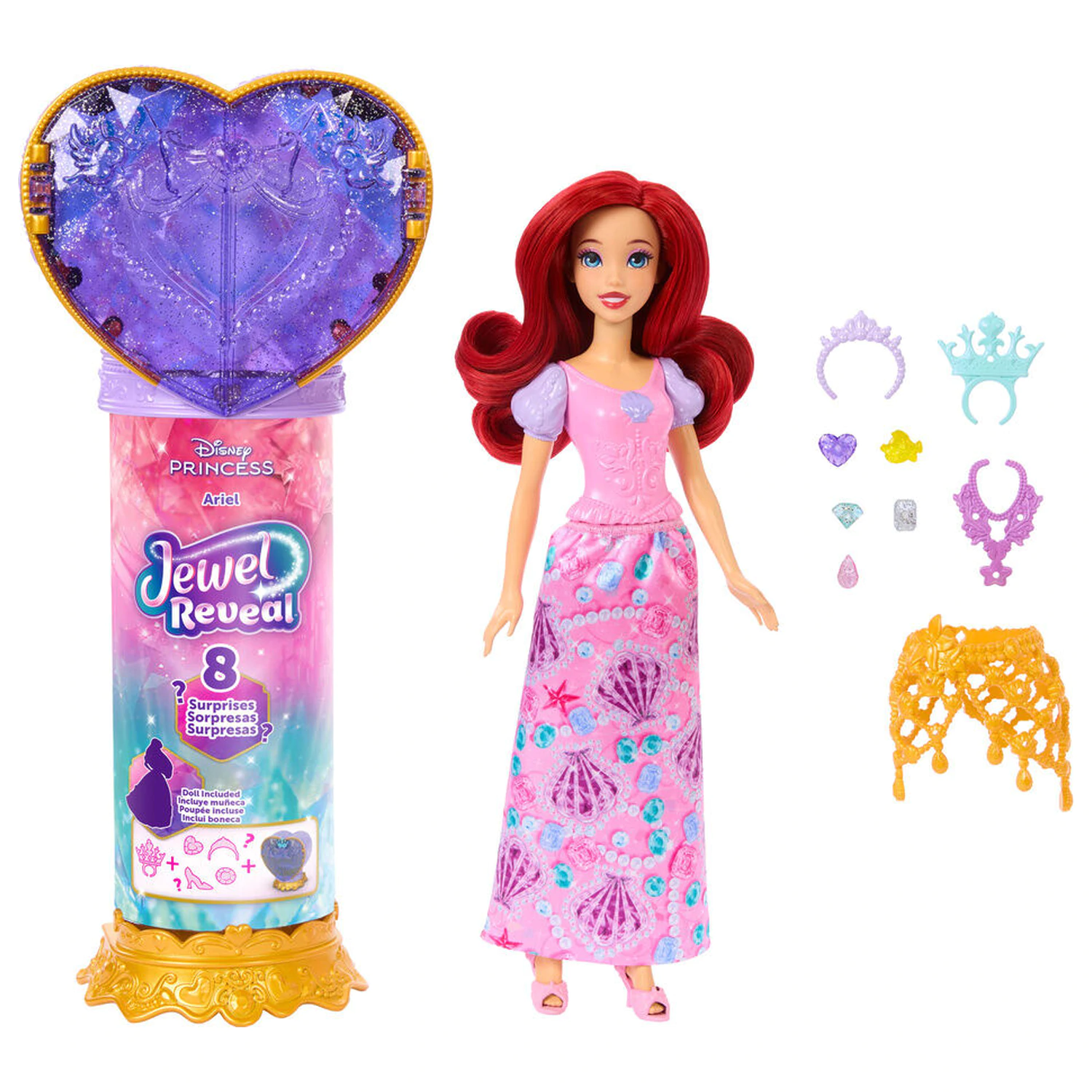 Disney The Little Mermaid Reveal Ariel lutka fotografija proizvoda