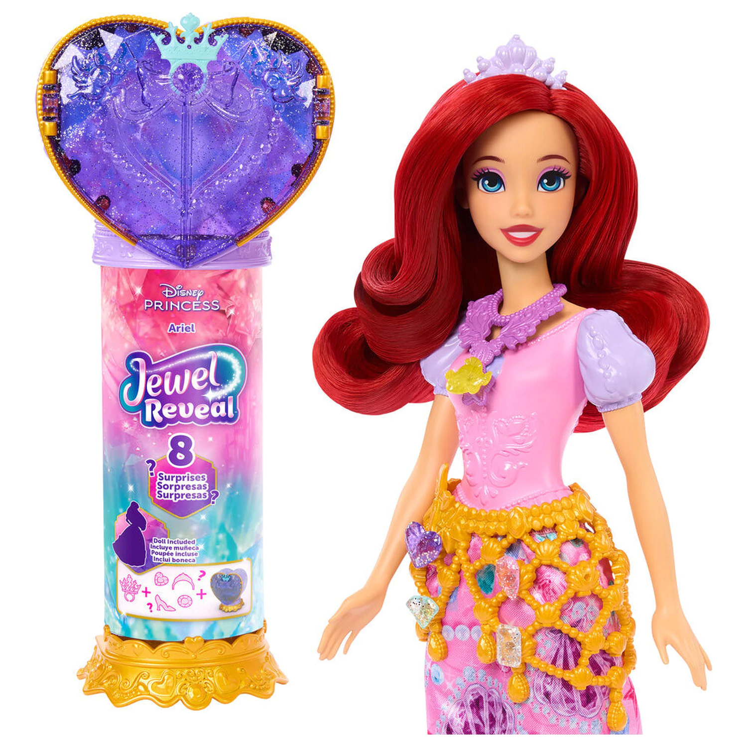 Disney The Little Mermaid Reveal Ariel lutka fotografija proizvoda