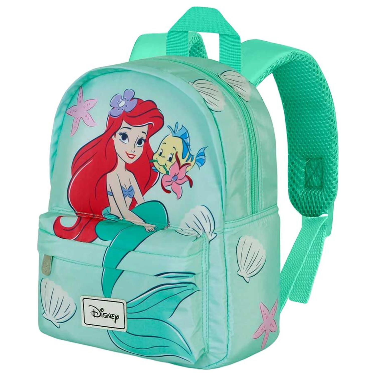 Disney The Little Mermaid Ruksak u obliku školjke 27 cm fotografija proizvoda